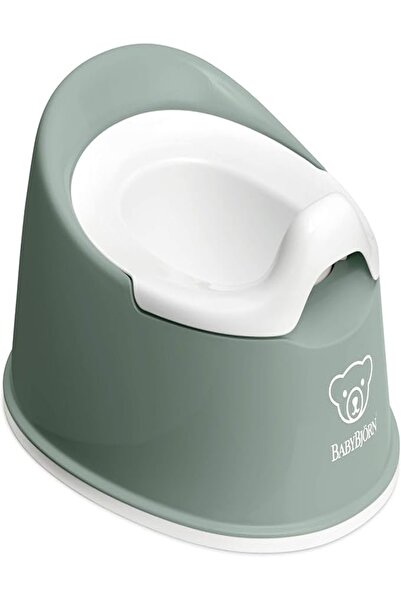 BabyBjörn BabyBjorn Potty Training Bundle, White/Grey Toilet, Easy-to-Clean, ...