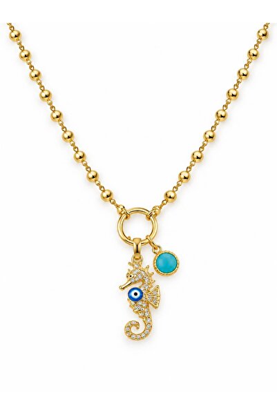 CHARMLUCKY ÖZEL SERİ DENİZ ATI CHARM KOLYE