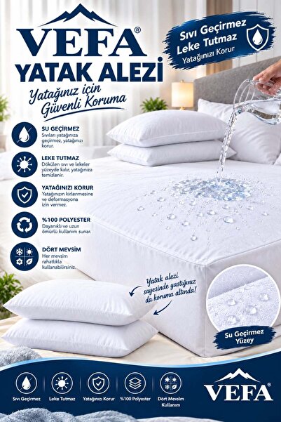Vefa Sıvı Geçirmez Micro Kenarlı Su Geçirmez /Yatak Korycu
