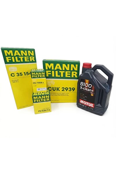 Generic Set Revizie VW Golf Plus 1.6 TDI 90 CP – Filtre Mann & Ulei Motul 5W-30
