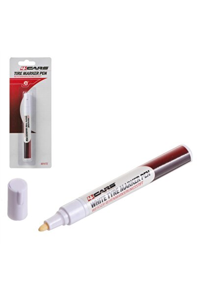 4Cars Marker pentru anvelope - alb,