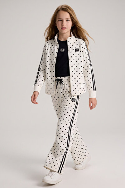 HAUSEkids 9-15 Yaş Prime Polka Design Kız Çocuk 3'Lü Takım-Ekru