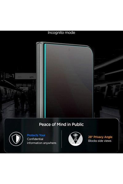 Spigen Folie de protectie ecran Spigen, pentru iPhone Duo, confidentialitate ...