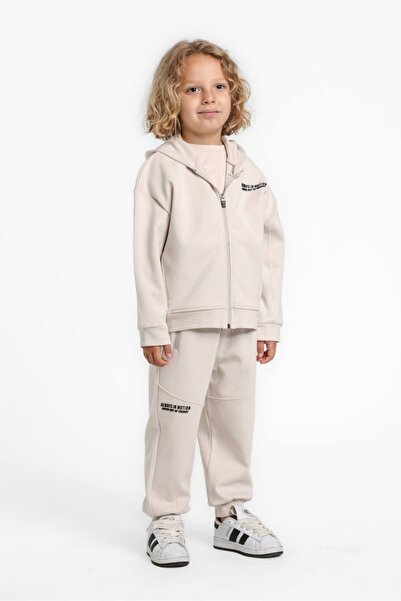 HAUSEkids 1-5 Years Old Jamie Royal Boy's Suit-Ecru
