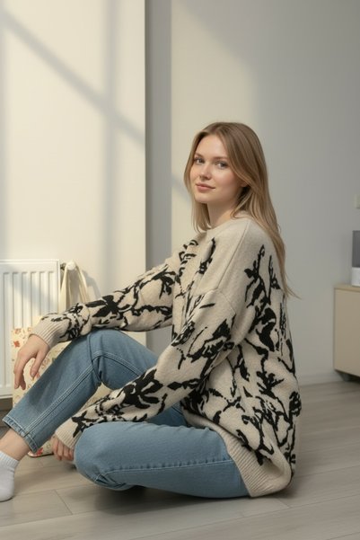 Grizum Patterned Sweater