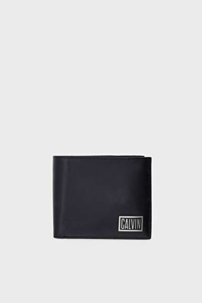 Calvin Klein Logolu Deri Cüzdan LV04D1268GUB1 Erkek CÜZDAN LV04D1268G UB1