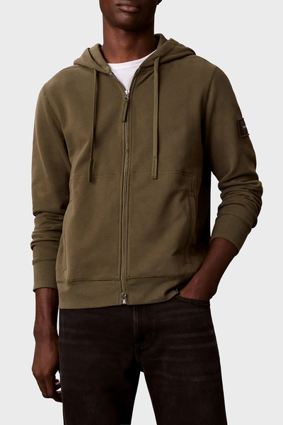 Calvin Klein Pamuklu Kapüşonlu Fermuarlı Sweat LV04RJ202GLI1 Erkek SWEAT LV04...