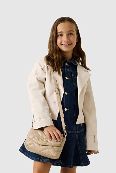 Guess Kız Çocuk Bej Çanta