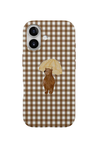 farifra iPhone 16 Uyumlu Desenli Silikon Lansman Telefon Kılıfı _K359KREM.png