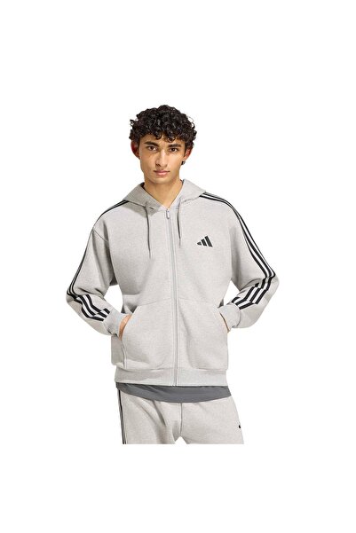 adidas Αθλητικά ρούχα M 3S FL FZ HD KY4141 Γκρι