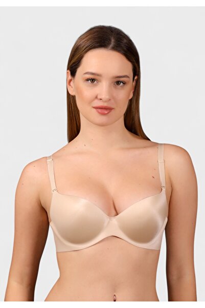NEWBRA LINGERIE Γυναικείο Seamless Push-Up Σουτιέν New Bra με Αποσπώμενες Τιρ...