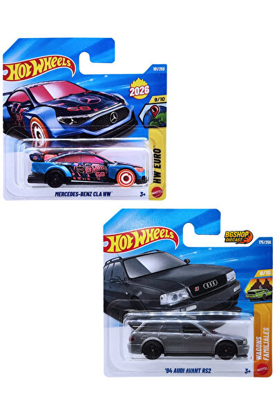 HOT WHEELS '94 Audi Avant RS2 - Mercedes-Benz CLA HW
