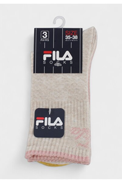 FILA Παιδικές Κάλτσες για Κορίτσι F8270 Lollipop (Σετ 3 Ζευγάρια) - Πολύχρωμο