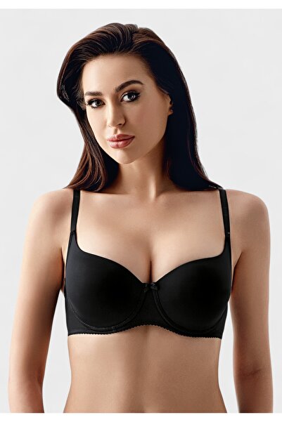 NEWBRA LINGERIE Σουτιέν μαλακό Cup χωρίς ενίσχυση New Bra Lingerie Μαύρο
