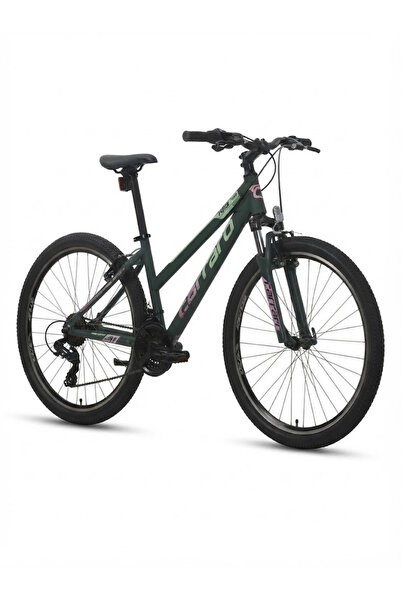 Carraro Force 601 V Fren 21 Vites 26 Jant Dağ Bisikleti Mat Koyu Yeşil Pembe ...
