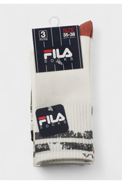 FILA Παιδικές Κάλτσες για Αγόρι F8091 New Boy – Σετ 3 Ζευγάρια - Πολύχρωμο