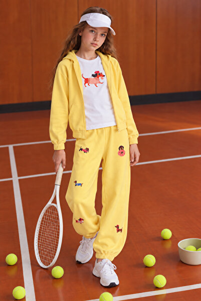 HAUSEkids 4-15 Yaş Mila Honey Kız Çocuk 3'Lü Takım-Sarı