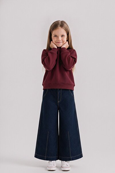 HAUSEkids طقم بناتي من كريمسون بيرلا لعمر 4-8 سنوات - بوردو