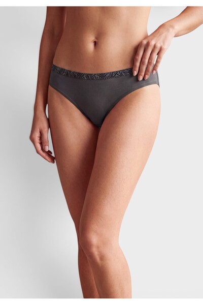SeXen Cotton Comfort Γυναικείο Bikini Slip 5 Black Pack 95% Βαμβάκι 5% Λύκρα ...