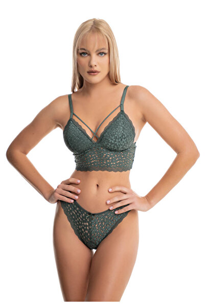 Koza Σετ bralette-brazil No Push Up χωρίς ενίσχυση 80189 - Κυπαρισσί