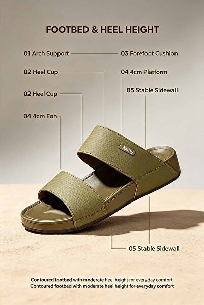 Amity Footwear KSA شباشب عملية للسفر والمنزل صناعة سعودية | جلد خفيف الوزن، ن...