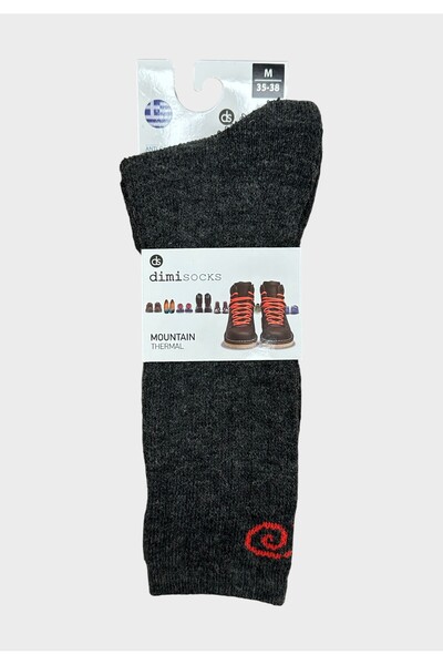 dimi socks Κάλτσα Unisex Ισοθερμική Γκρί – Mountain Isothermal Χοντρή - Γκρι