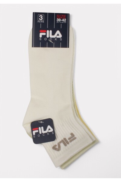 FILA Quarter Socks F6796 Ice Cream - 3 τεμάχια - Πολύχρωμο