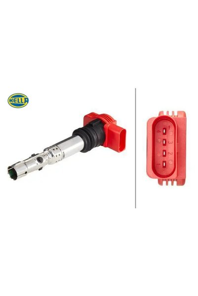 Hella Ateşleme bobin a4 2.0-3.0 00-04 -a6 2.0-3.0 01-06 -a8 3.0 03-06 06c905115a/ 06c905115m/