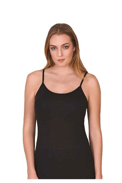 Berrak Φανελάκι γυναικείο Premium Cotton Modal - Μαύρο