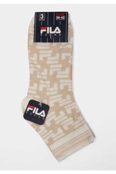 FILA Quarter Socks F3613 Summer - 3 τεμάχια - Πολύχρωμο