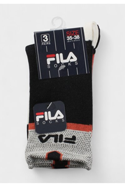 FILA Παιδικές Κάλτσες για Αγόρι F8094 New Boy – Σετ 3 Ζευγάρια - Πολύχρωμο