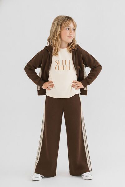 HAUSEkids 8-14 Age Lisandra Laurent Girl's 3 Piece Set-Brown