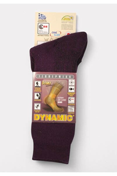 dimi socks Κάλτσα γυναικεία ισοθερμική Dynamic Bordo - Μπορντώ