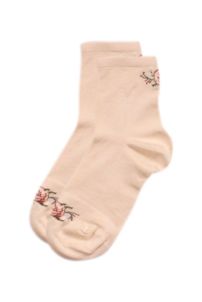 Pro Socks Κάλτσες γυναικείες Bamboo Soft ημίκοντες - Εκρού