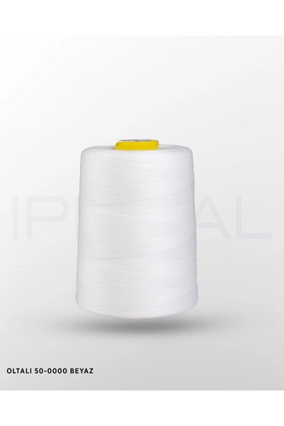 İPLİKAL خيط خياطة أبيض من OLTALI 50