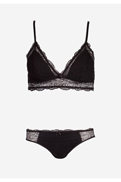 Norddiva Σετ Bralette - Brazil - Μαύρο