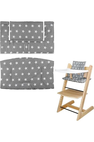 LLHQAMT for Tripp Trapp High Chair Cushion, Soft and Comfortable Baby Seat Co...