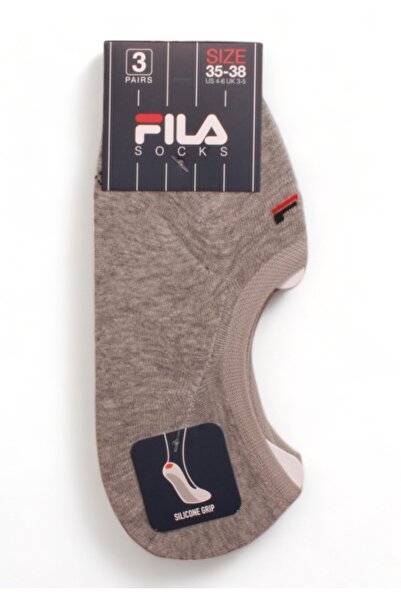 FILA Κάλτσες σουμπά Unisex Collection Ghost 3 τεμάχια - Γκρι