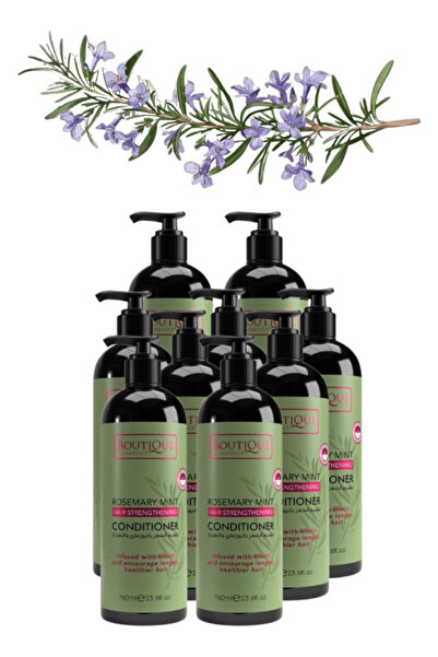 Boutique 9 Pieces Rosemary Mint Hair Strengthening Conditioner 760ML