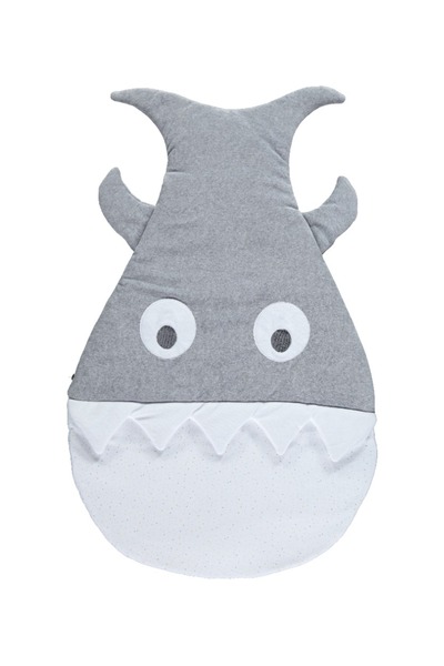 Bibaby Υπνόσακος βρεφικός Baby Shark - Γκρι