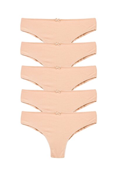 SeXen Brazil άνετα Basic Colors 5 Τεμ. - Μπεζ