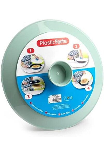 PlasticForte مكواة تقليب التورتيلا - مكواة تقليب الأومليت - 29 سم - 29x29x5 س...
