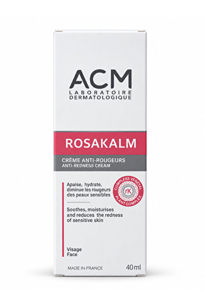 mazhar ACM Rosakalm Hassas Ciltler İçin Kızarıklık Karşıtı Nemlendirici Yüz K...