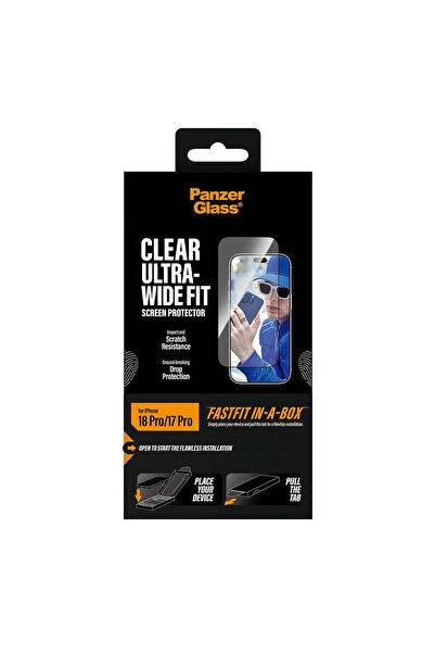 Panzer Glass PanzerGlass Screen Protector for iPhone 18 Pro | 17 Pro | Ultra-...