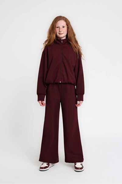 HAUSEkids 10-14 Years Estella Sofia Girls' Set-Burgundy