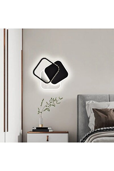 SELEXMO Lustra LED cu cristal PRISMIQ 39W, 3 Patrate, lumina Rece/Calda/Neutr...