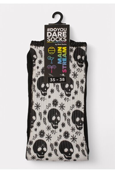 dimi socks Κάλτσα # doyoudaresocks με Ψηφιακά Τυπωμένα Καθημερινά Σχέδια Νεκρ...