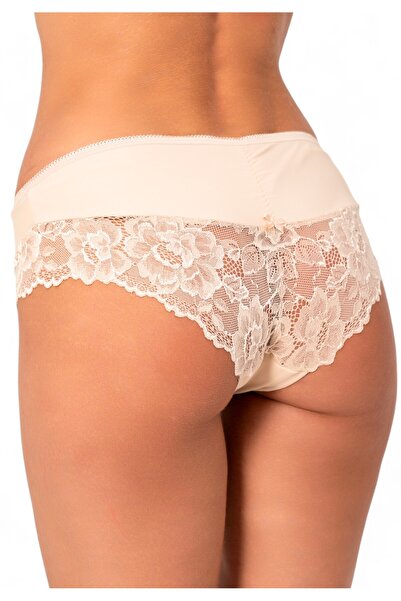 Avangard Brazil γυναικείο Satin & Lace - Μπεζ