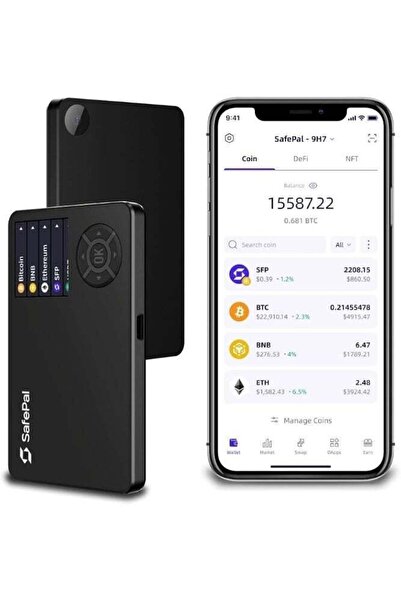 safepal S1 pro Cryptocurrency Hardware Wallet, Open Source Crypto Wallet, Sec...