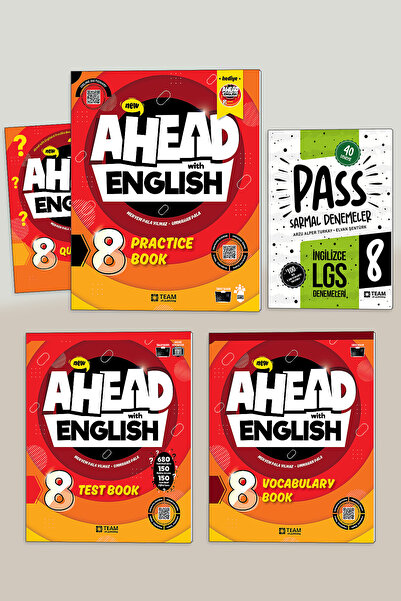 TEAM ELT PUBLISHING 2026 Güncel Baskı Ahead With English 8 Practice(Quizzes H...